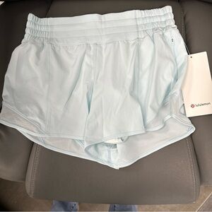 lululemon athletica Light Blue Athletic Shorts